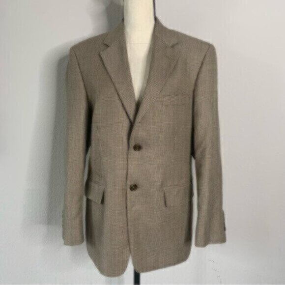 Stafford Essential Oversized Plaid Single Breasted Blazer - Picture 6 of 16